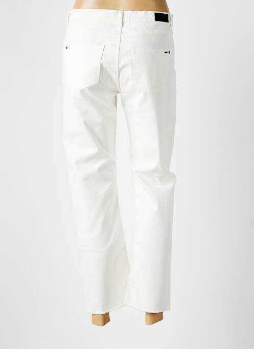 Jeans coupe droite blanc IKKS pour femme