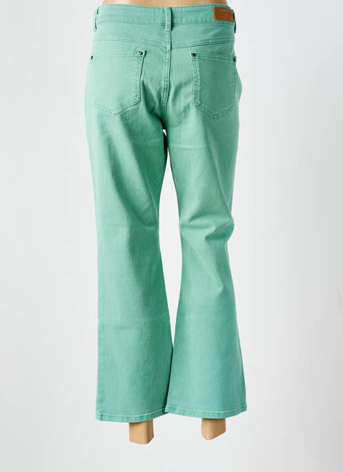 Jeans coupe droite vert SUMMUM pour femme