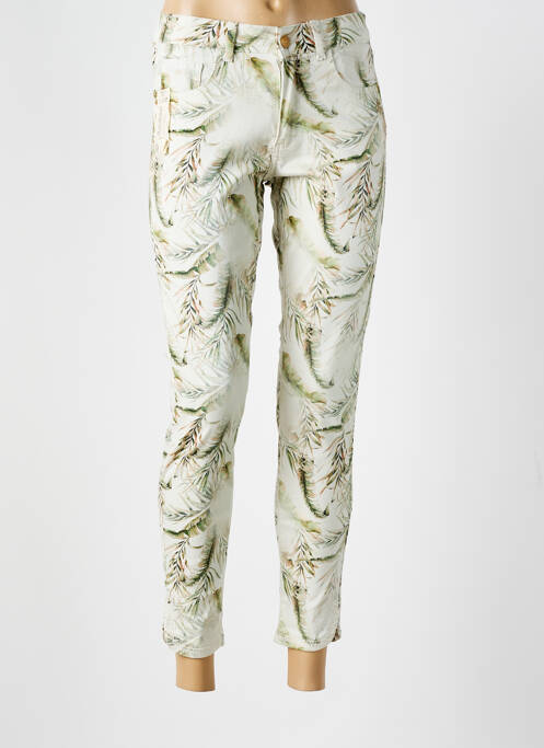 Pantalon 7/8 vert PARA MI pour femme