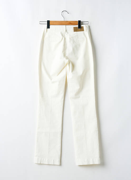 Pantalon droit blanc EVA KAYAN pour femme