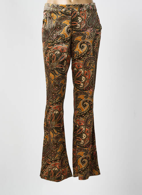 Pantalon flare vert SUMMUM pour femme