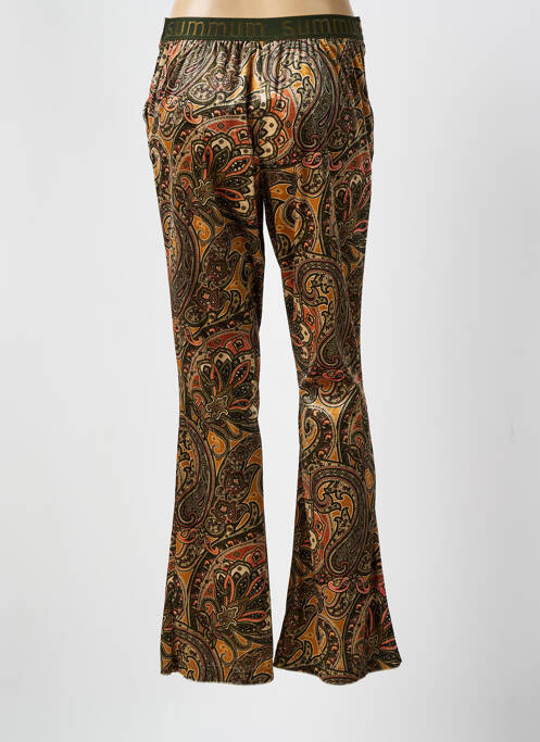Pantalon flare vert SUMMUM pour femme