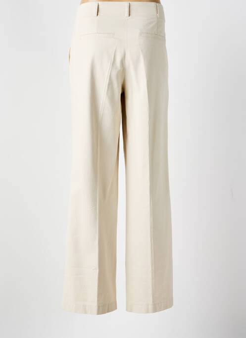 Pantalon large beige SUMMUM femme