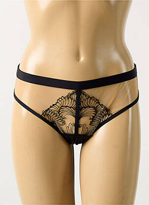 Culotte stretch noir JOLIDON femme
