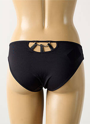 Culotte tissage satiné noir MARLIES DEKKERS femme