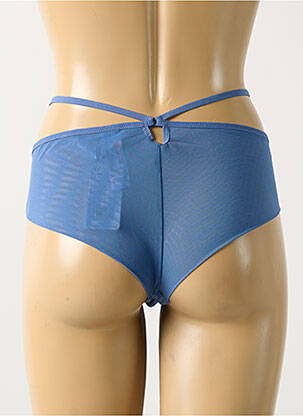 Culotte haute stretch bleu ELOMI femme