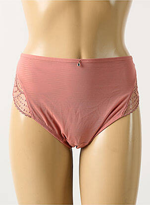 Culotte haute légère et transparente rose ELOMI femme