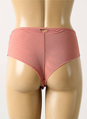 Culotte haute légère et transparente rose ELOMI femme