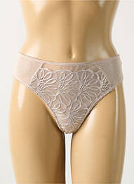 Tanga stretch beige WACOAL femme