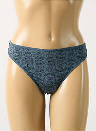 Tanga stretch bleu MARLIES DEKKERS femme
