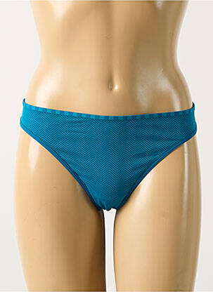 String tissage satiné bleu MARLIES DEKKERS femme