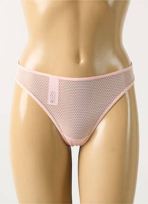 String tissage popeline rose MARLIES DEKKERS femme