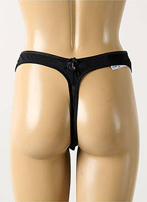 String stretch noir ELOMI femme