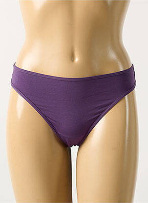 String tissage satiné violet MARLIES DEKKERS femme