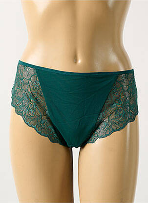 Tanga stretch vert ELOMI femme