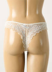 Tanga beige WACOAL pour femme seconde vue
