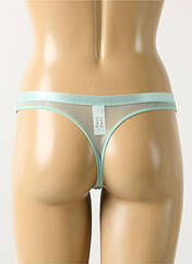 Tanga bleu MADAME SUPERTRASH pour femme seconde vue