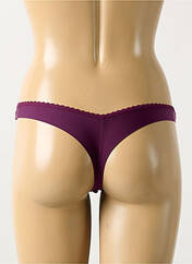 Tanga violet MARLIES DEKKERS pour femme seconde vue