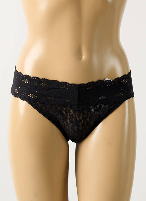 Culotte stretch noir WACOAL femme