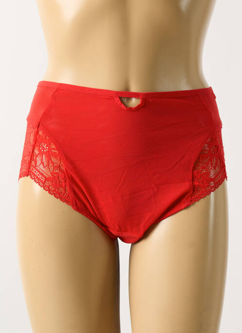 Culotte haute rouge ELOMI pour femme