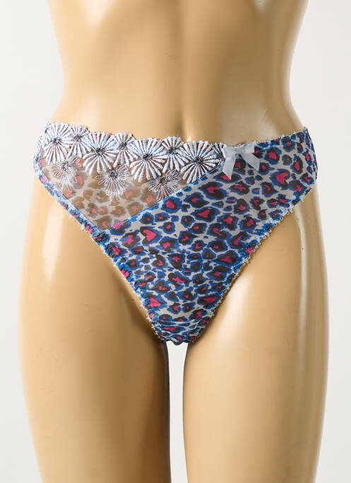 Tanga bleu FREYA pour femme