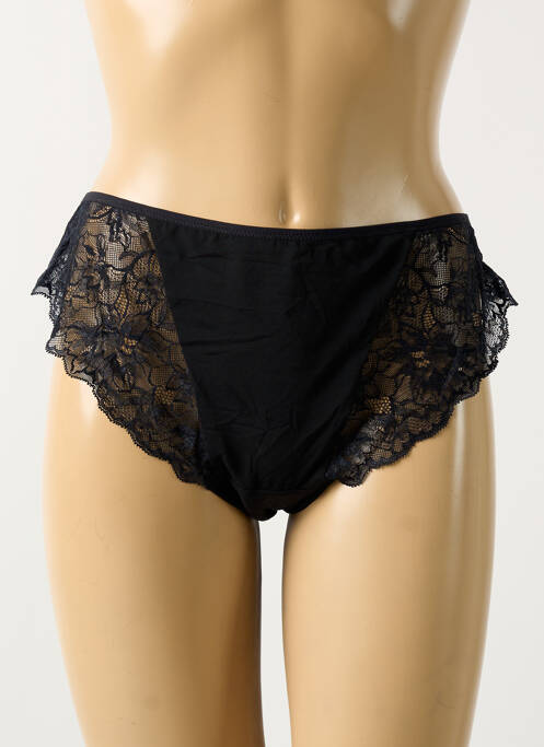 Tanga noir ELOMI pour femme