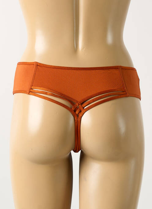 Tanga orange MARLIES DEKKERS pour femme