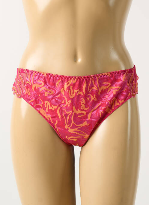 Tanga rose LOUISA BRACQ pour femme
