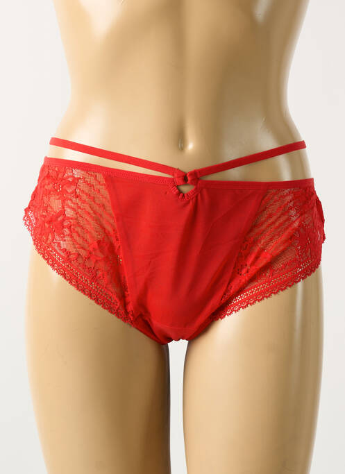 Tanga rouge ELOMI pour femme
