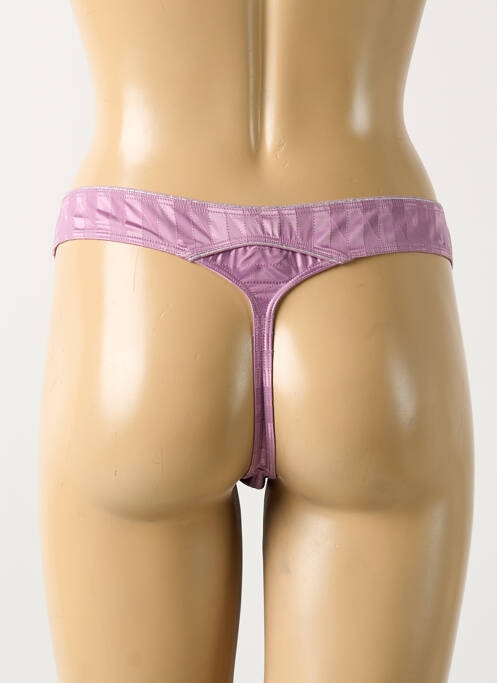 Tanga violet MARLIES DEKKERS pour femme