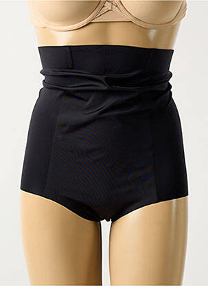 Culotte gainante tissage satiné noir WACOAL femme