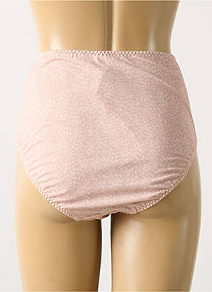 Culotte haute tissage satiné rose ELOMI femme
