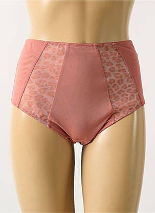Culotte haute légère et transparente rose ELOMI femme