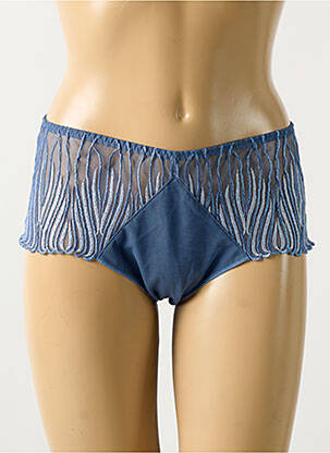 Shorty stretch bleu LOUISA BRACQ femme