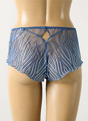 Shorty stretch bleu LOUISA BRACQ femme