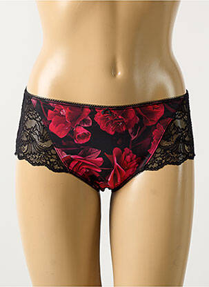 Shorty tissage satiné noir FANTASIE femme