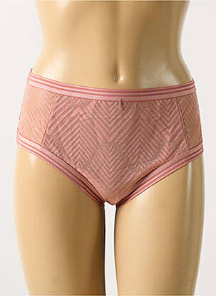Culotte effet matière satinée rose FREYA femme