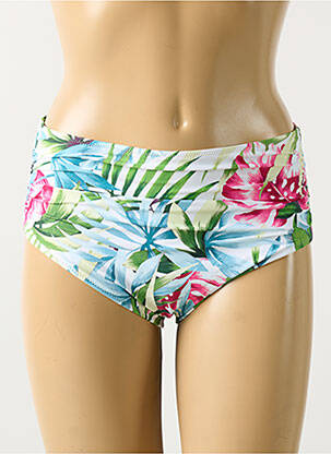 Bas de maillot de bain imprimé tie and dye culotte bleu FANTASIE femme