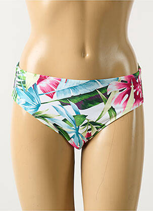 Bas de maillot de bain tissage satiné culotte bleu FANTASIE femme
