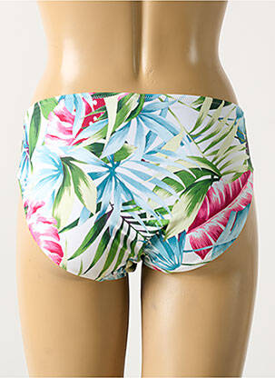 Bas de maillot de bain tissage satiné culotte bleu FANTASIE femme