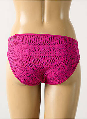 Bas de maillot de bain stretch culotte rose FREYA femme
