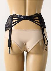 Guêpière/Porte-jarretelle noir FREYA pour femme seconde vue