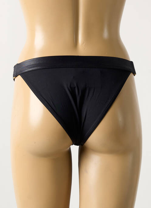 Bas de maillot de bain tissage satiné culotte noir MARLIES DEKKERS femme