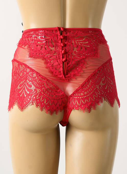 Culotte haute rouge PRELUDE femme