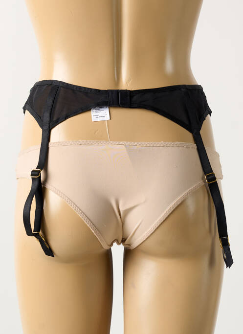 Guêpière/Porte-jarretelle noir FREYA pour femme