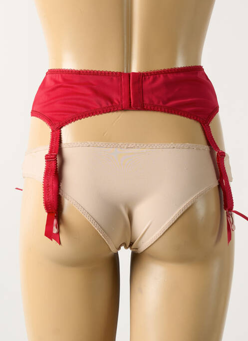 Guêpière/Porte-jarretelle rouge FANTASIE pour femme