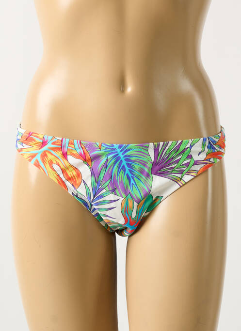 Bas de maillot de bain blanc JOLIDON pour femme