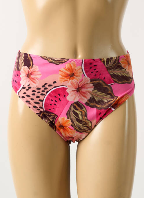 Bas de maillot de bain rose ELOMI pour femme