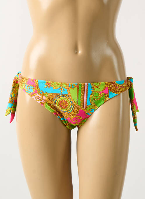 Bas de maillot de bain vert JOLIDON pour femme