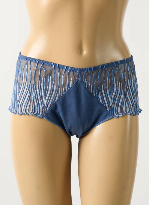 Shorty bleu LOUISA BRACQ pour femme